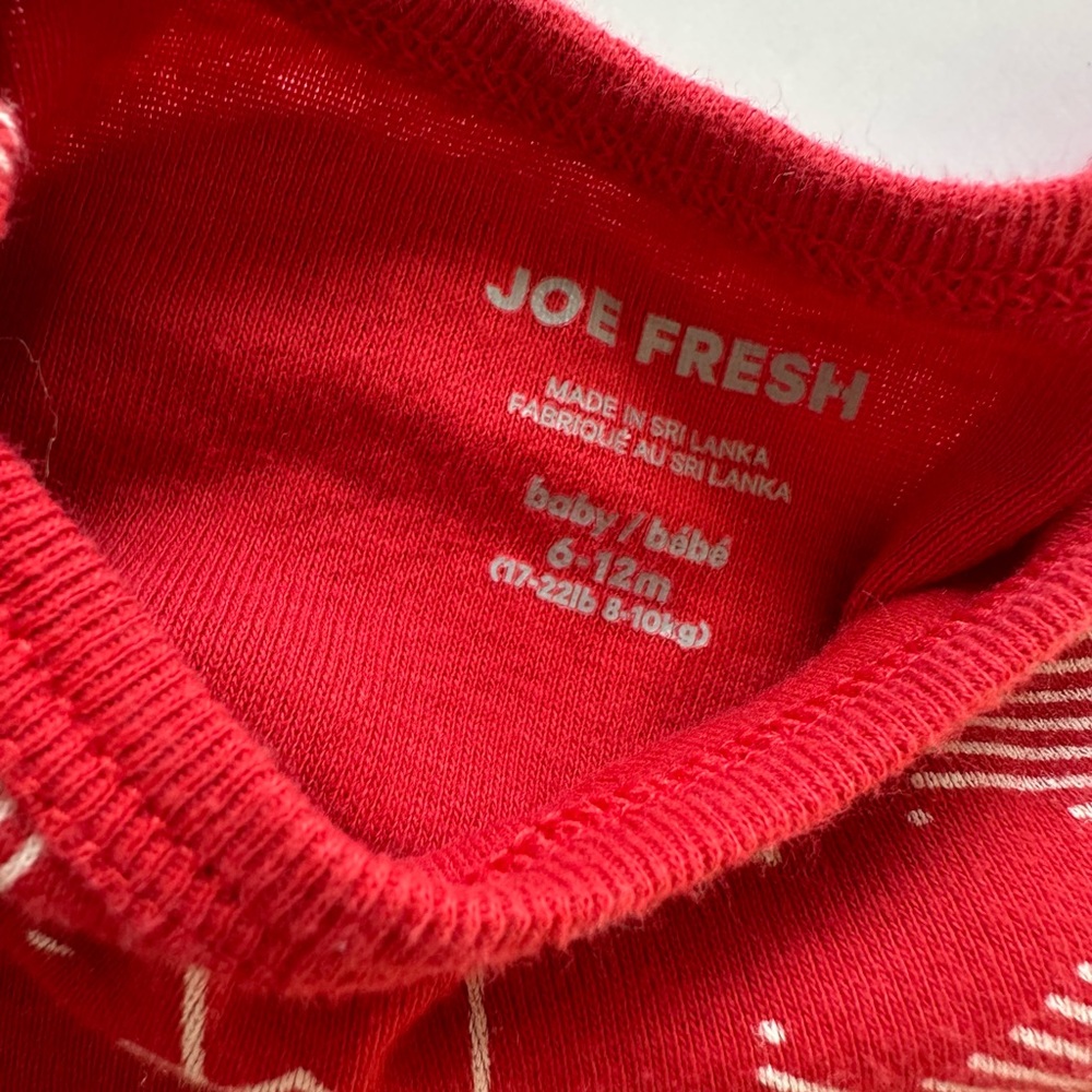 10/10$ JOE FRESH Canada Baby Bodysuit/Onesie 6-12 months - Picture 4 of 5